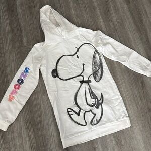 M&S peanuts long hoodie Sz 13-14Y